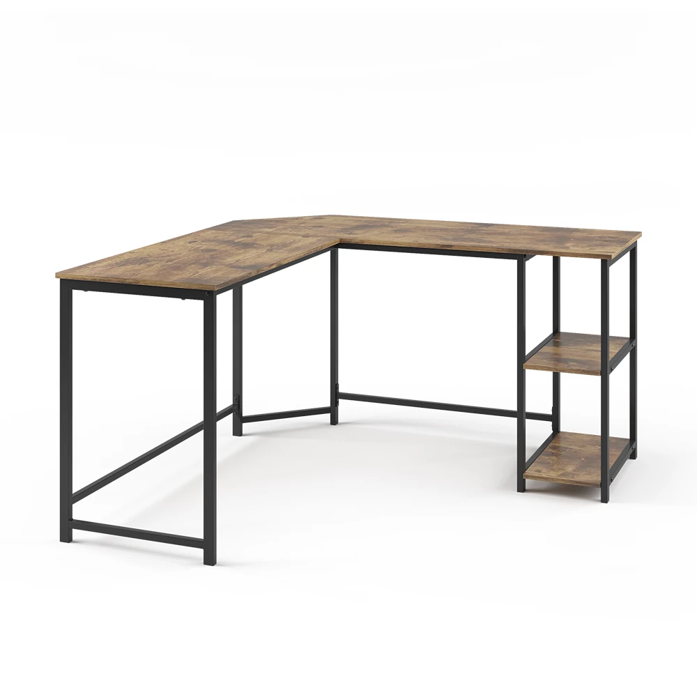 Hoekbureau Fyrk Antiek hout 138 x 50 cm Vicco