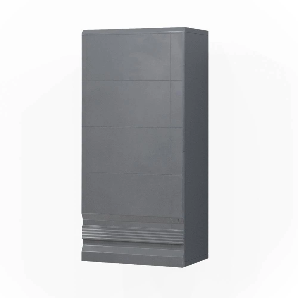 Badkamerkast Fredd Antraciet Hoogglans 36.4 x 77 cm Vicco