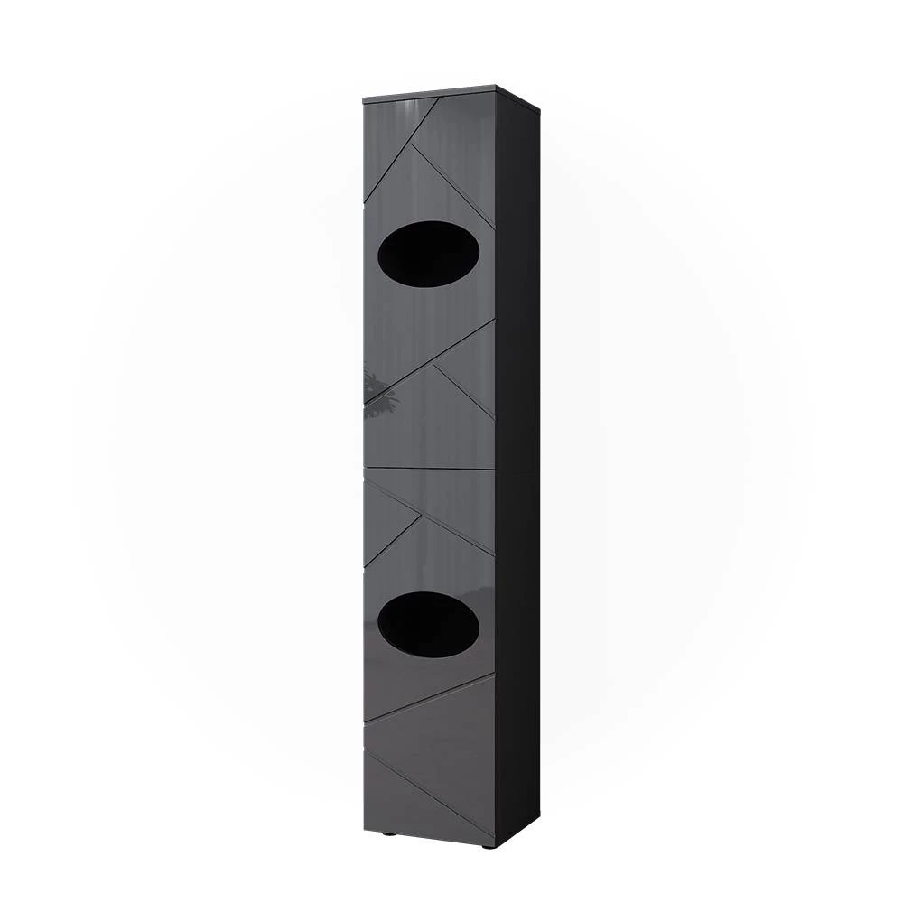 Linnenkast Irma Antraciet 37.2 x 192 cm Vicco