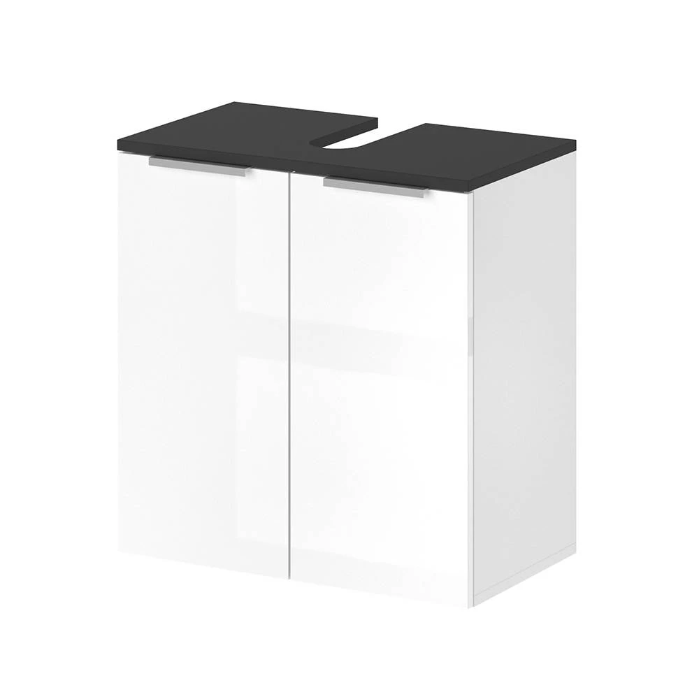 Wastafelonderkast Otis Wit Hoogglans 58 x 60 cm Vicco