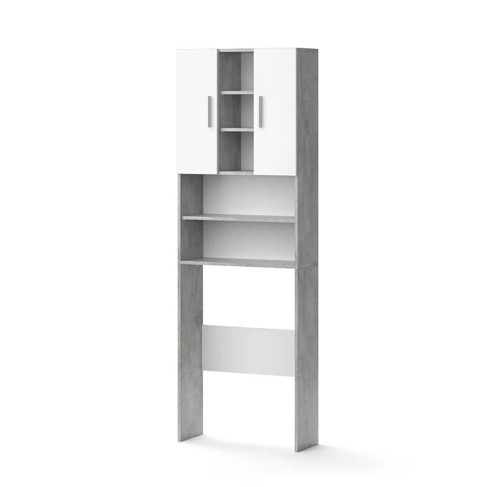 Wasmachinekast Luis Beton 64 x 190 cm Vicco