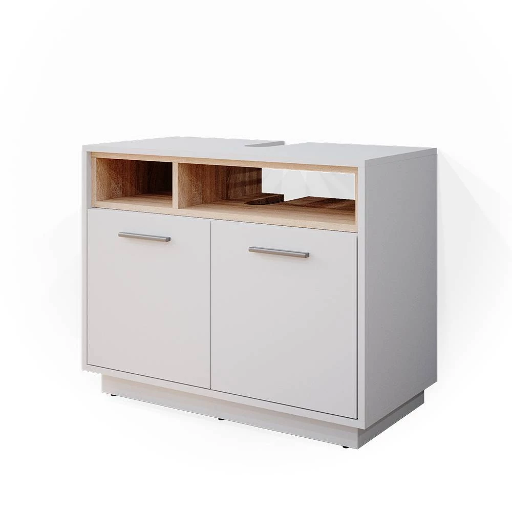 Wastafelonderkast Beatrice Wit 80 x 64 cm Vicco