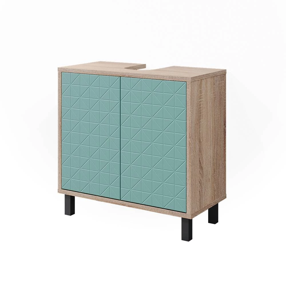 Wastafelonderkast Agasta Mintgroen 56.2 x 57.1 cm Vicco