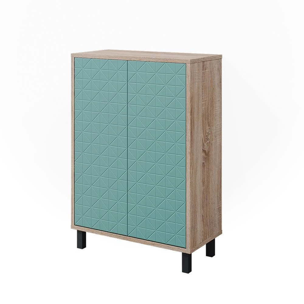 Halfhoge kast Agasta Mintgroen 56.2 x 83.2 cm Vicco
