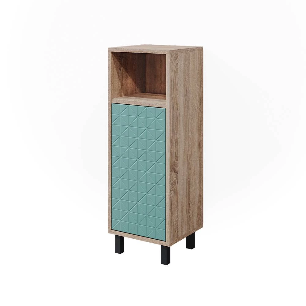 Halfhoge kast Agasta Mintgroen 30 x 87.2 cm Vicco