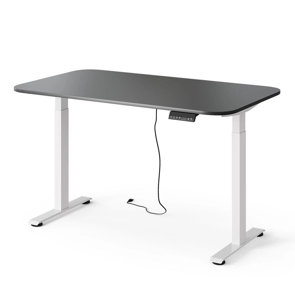 Bureau Elevate Wit/antraciet 140 x 80 cm 2 motoren Vicco
