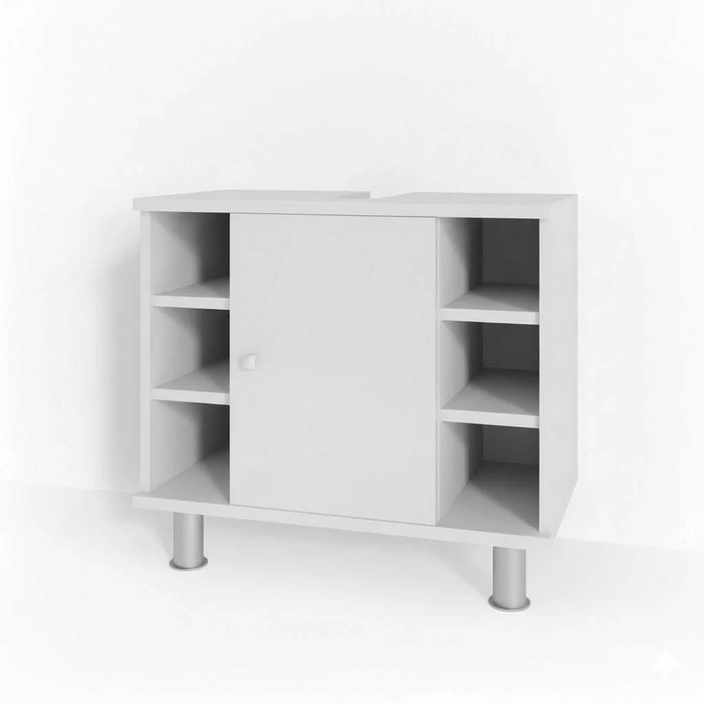 Wastafelonderkast Fynn Wit 60 x 54 cm Vicco