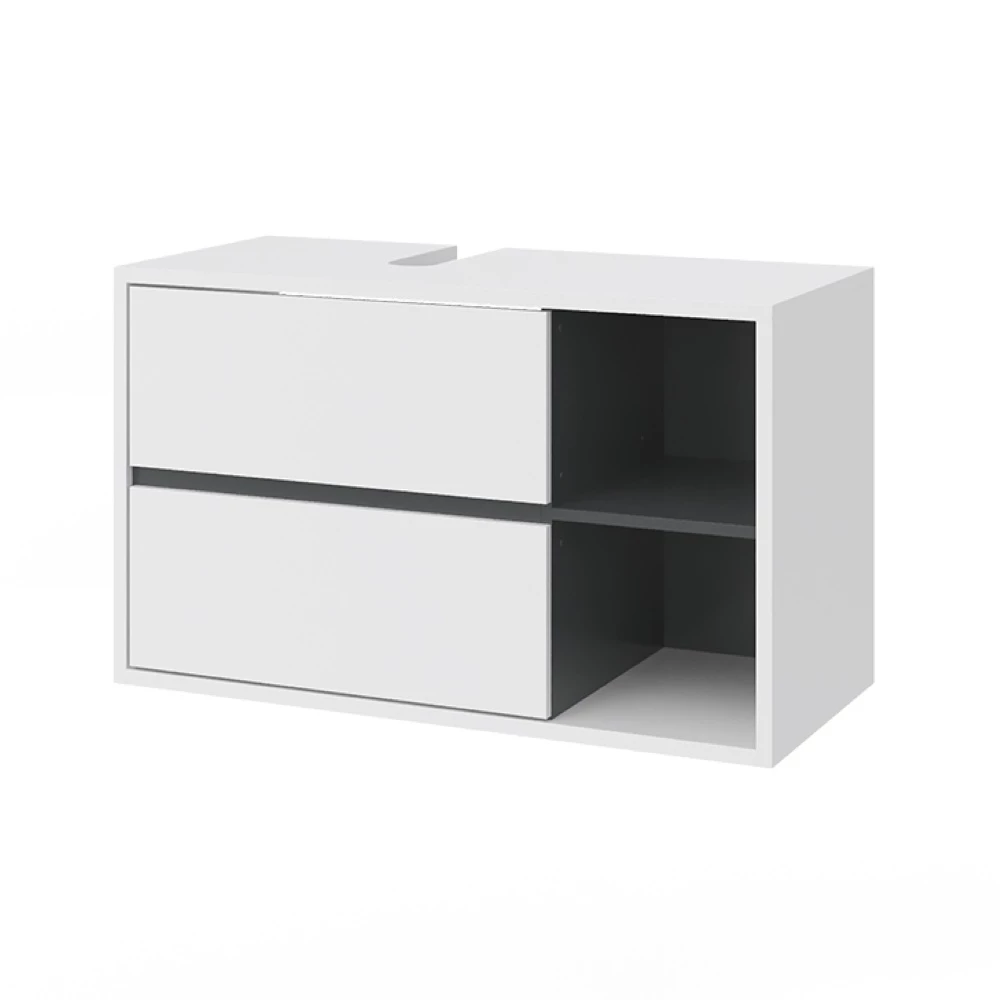 Wastafelonderkast Viola Wit 100 x 60 cm Vicco