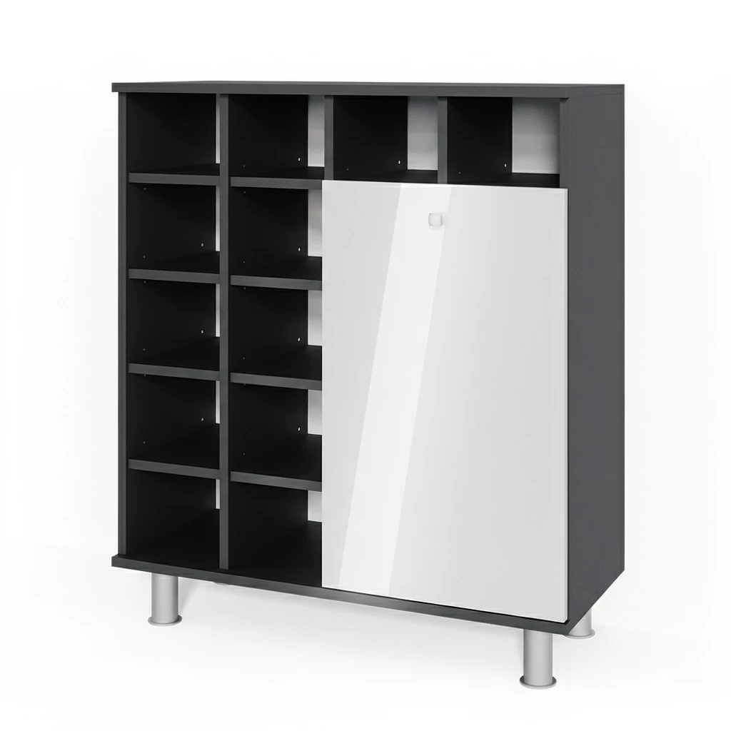 Badkamerkast Fynn Wit Hoogglans 78.4 x 91.6 cm Vicco