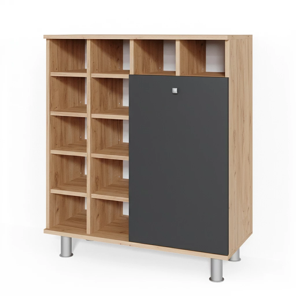 Badkamerkast Fynn Antraciet 78.4 x 91.6 cm Vicco