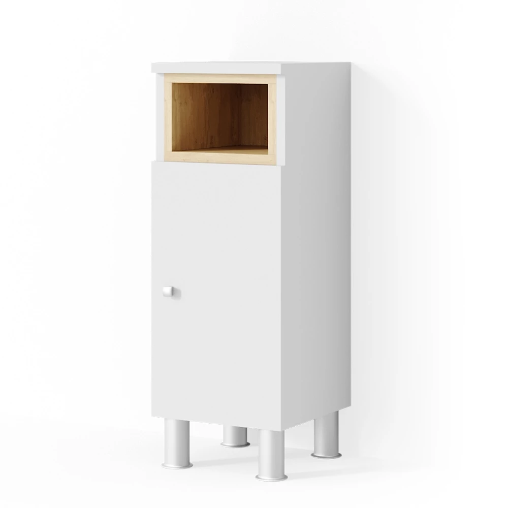 Halfhoge kast Aquis Wit 30 x 81.8 cm Vicco
