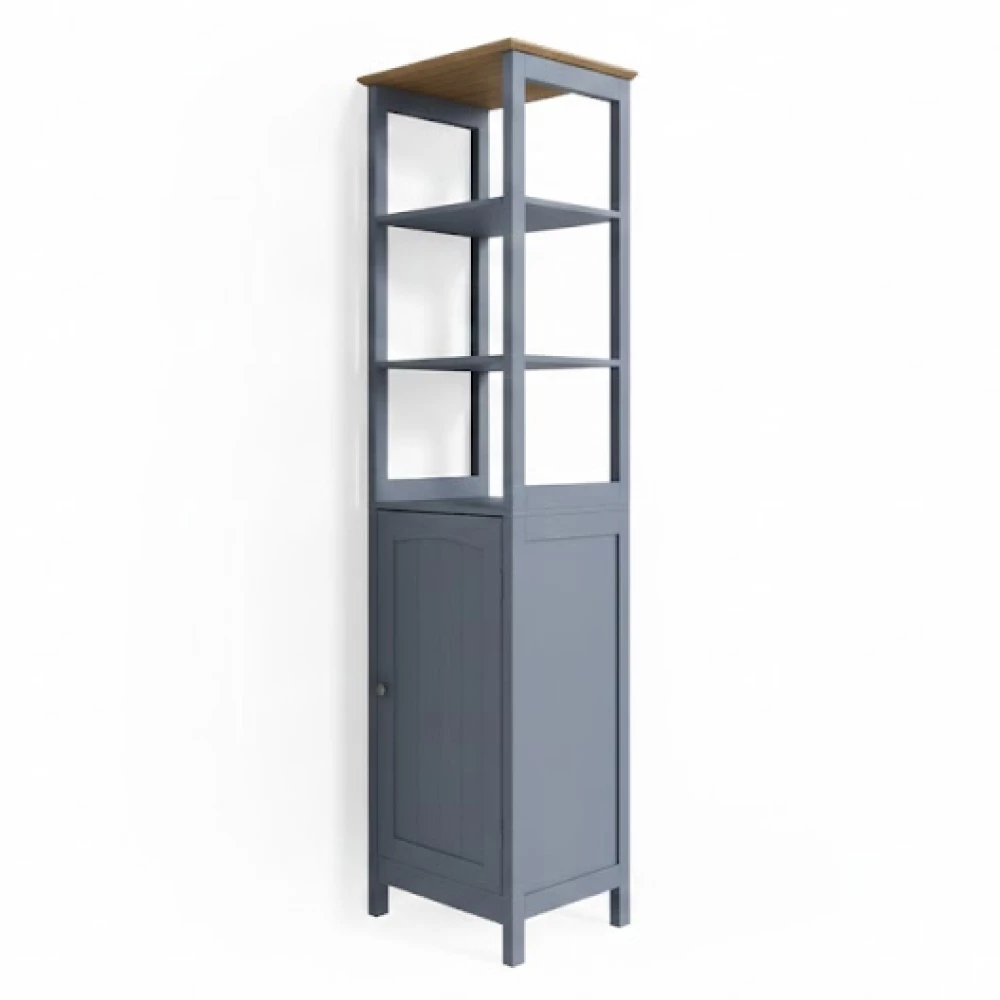 Badkamerkast Bianco Grijs 40 x 160 cm Vicco