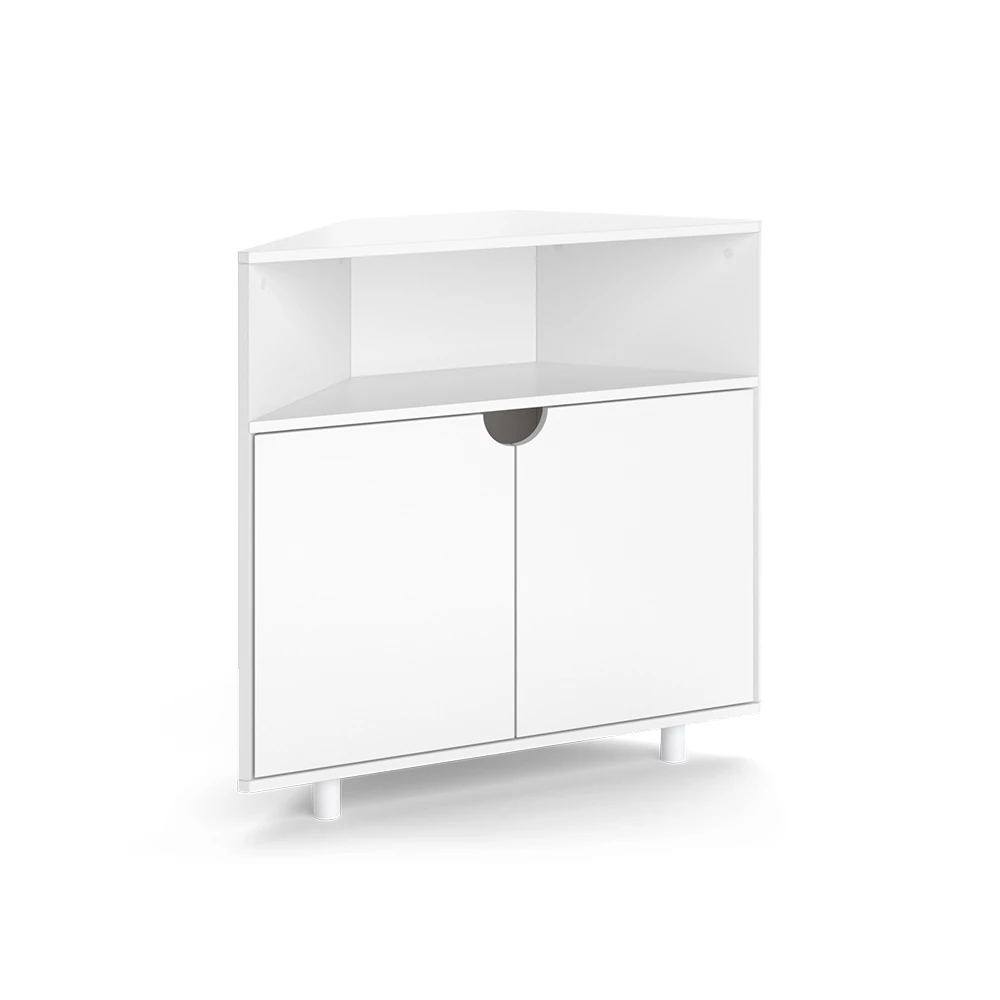 Dressoir Inaro Wit 79 x 76 cm met 3 compartimenten Vicco