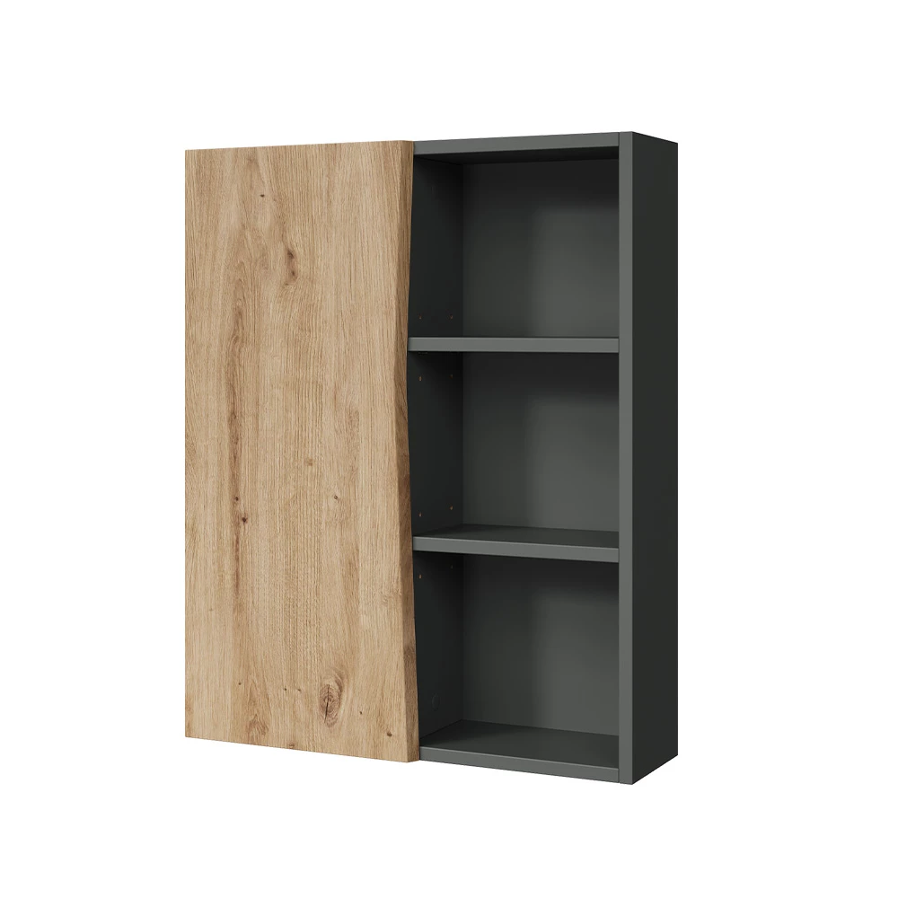 Badkamerkast Willow Ambachtelijk 56 x 70 cm met 3 open vakken Vicco
