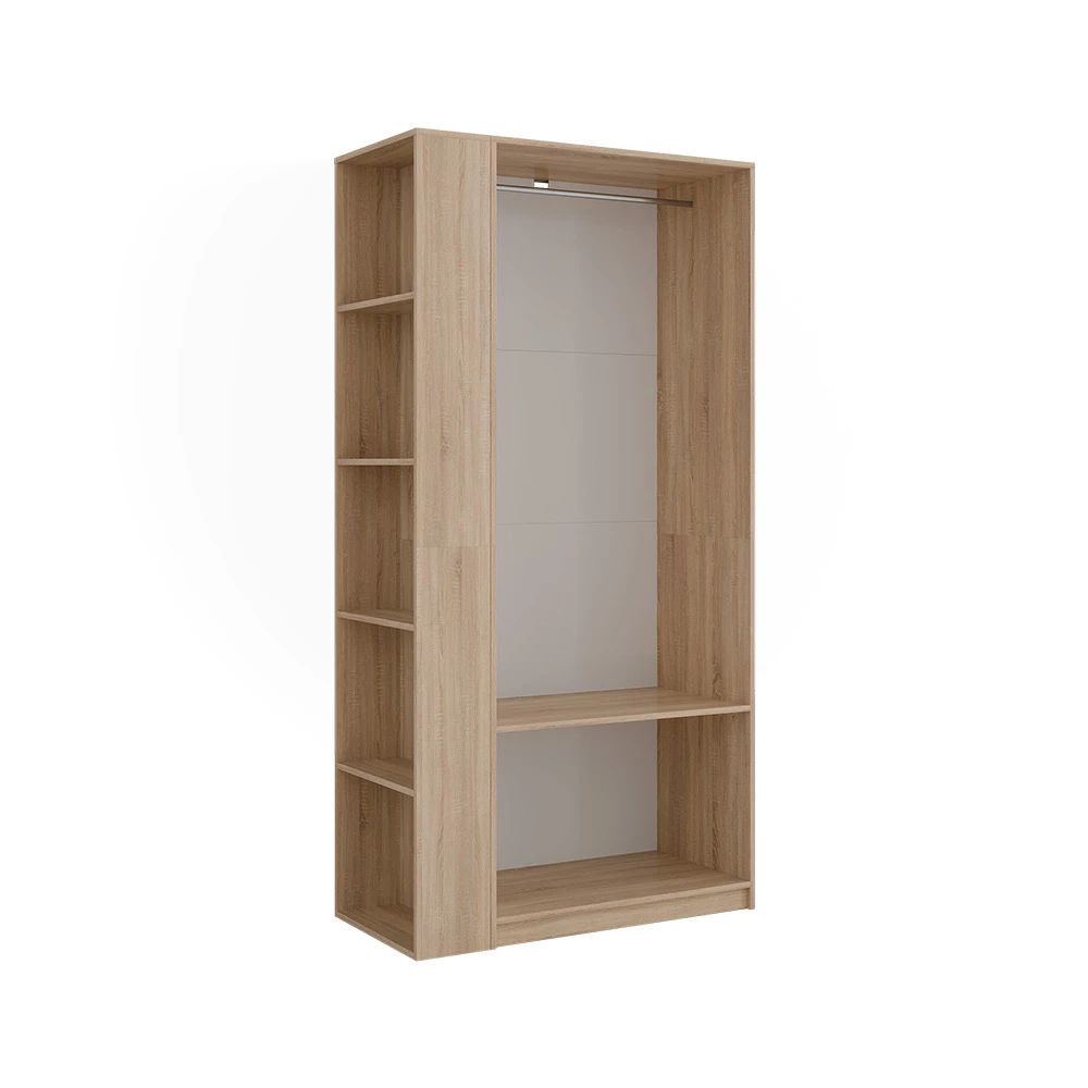 Kledingopslagkast Elmo Sonoma 80 x 200 cm Set van 2 Vicco