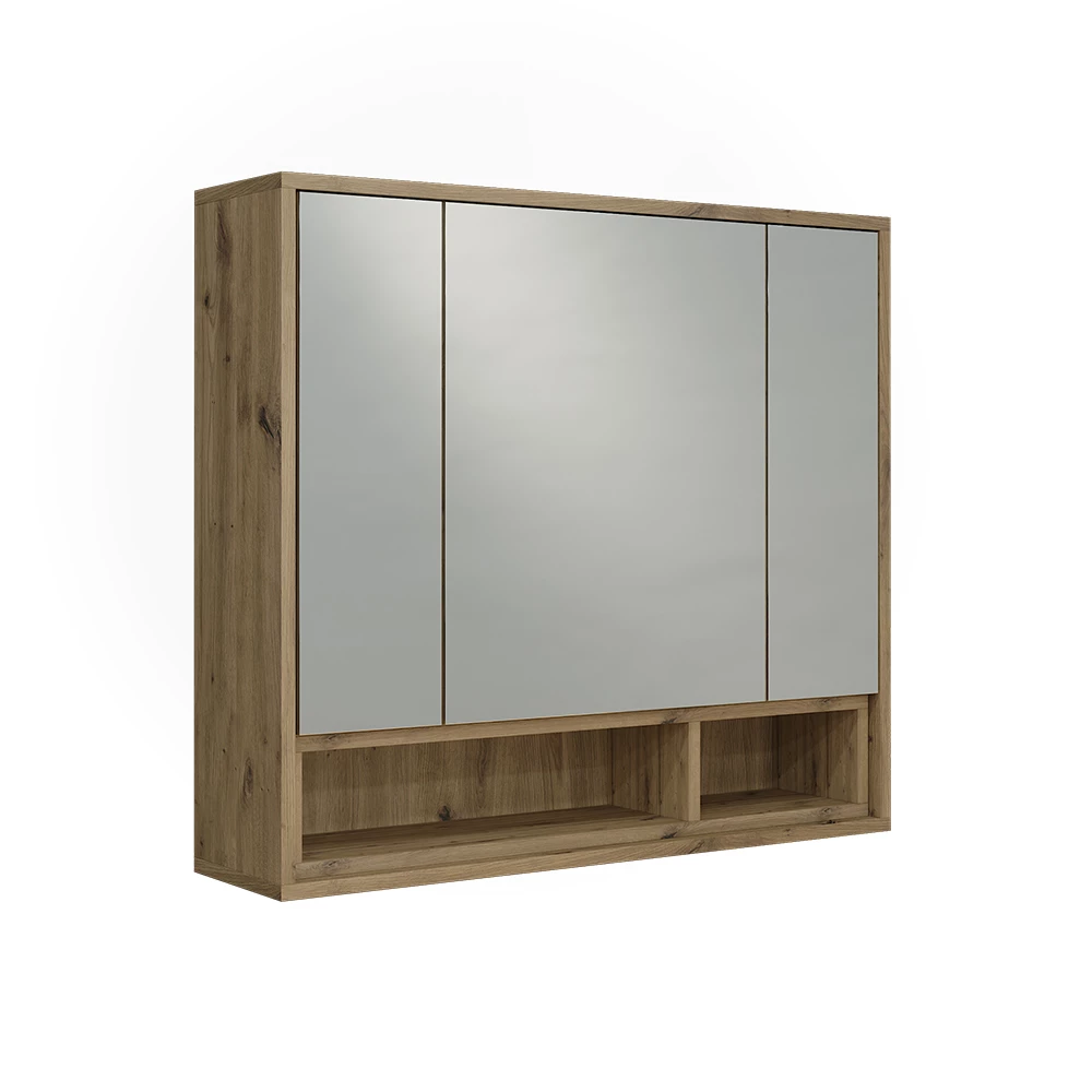 spiegelkast Beatrice Kasjmier/Artisanaal eiken 80 x 72 cm Vicco