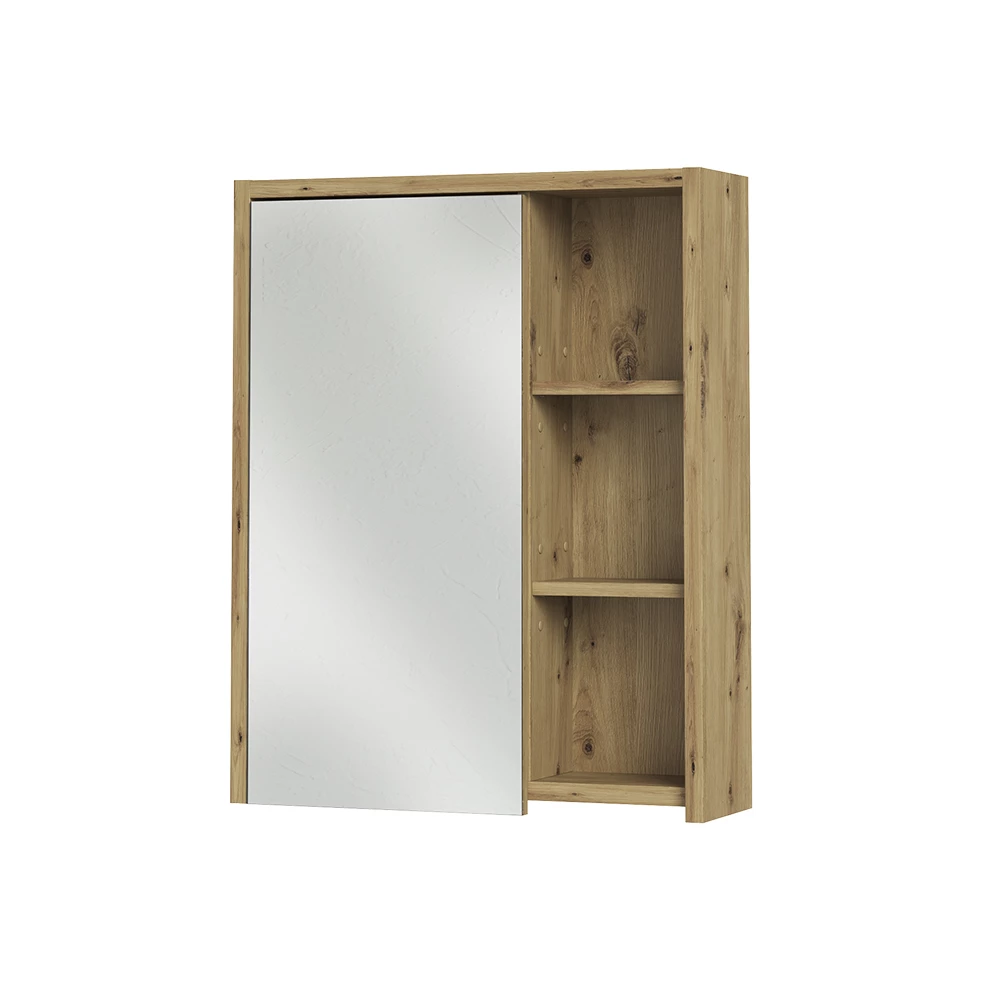 Badkamerspiegelkast Viola Kasjmier/Artisanaal eiken 60 x 75 cm Vicco