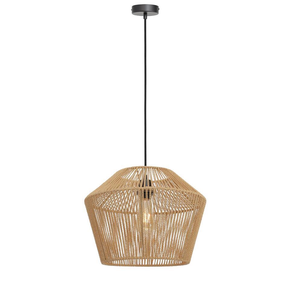 Hanglamp Caspian – Bruin/Zwart – Ø40cm