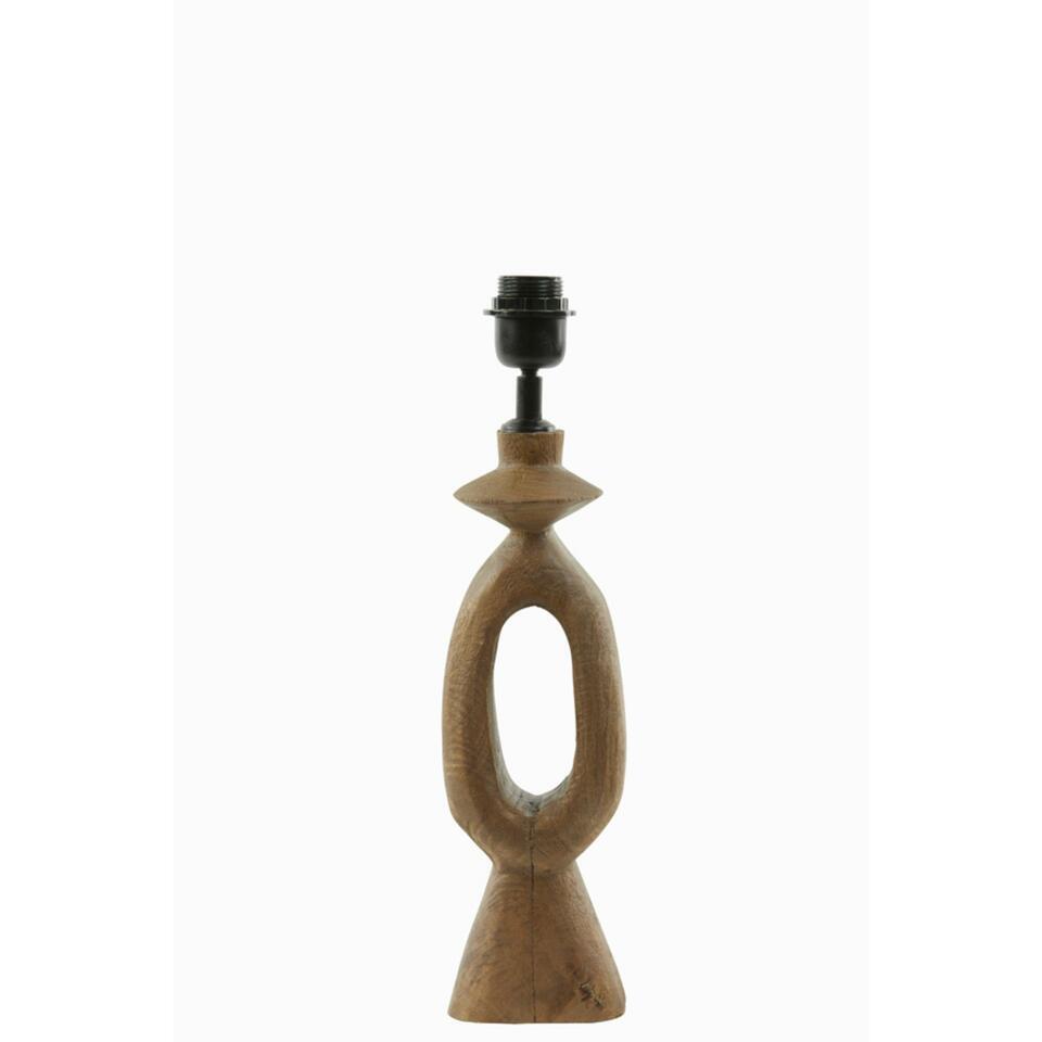 Lampvoet Django – Hout – 11x9x45cm