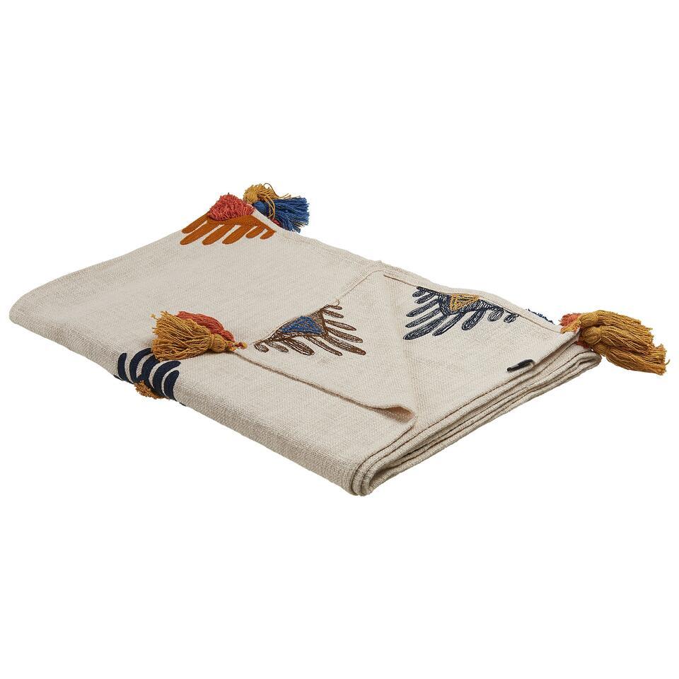 MUNGER – Plaid – Multicolor – 130 x 180 cm – Katoen
