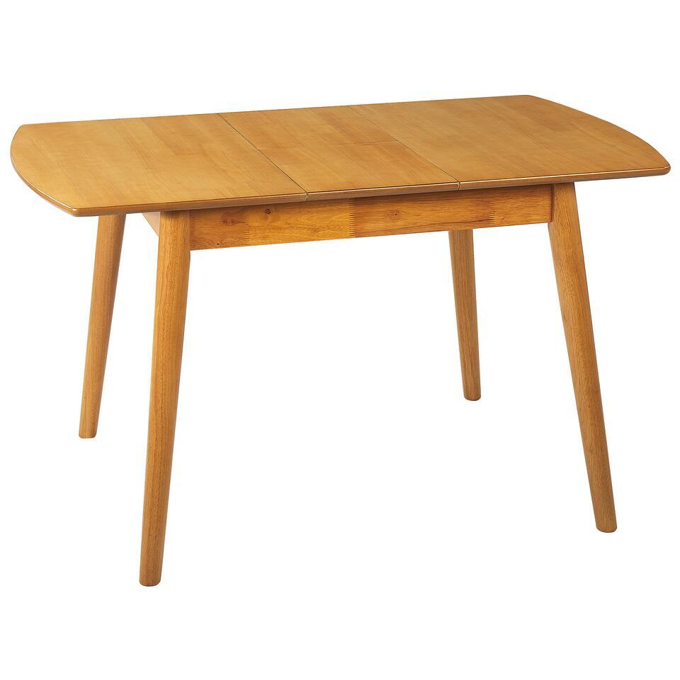 TOMS – Uitschuifbare eettafel – Lichthout – 100/130 x 80 cm – MDF