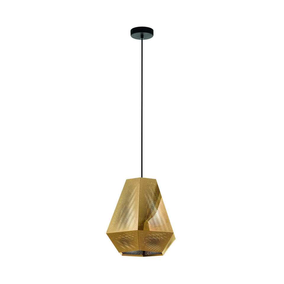 EGLO Chiavica 1 Hanglamp – E27 – Staal – Goud