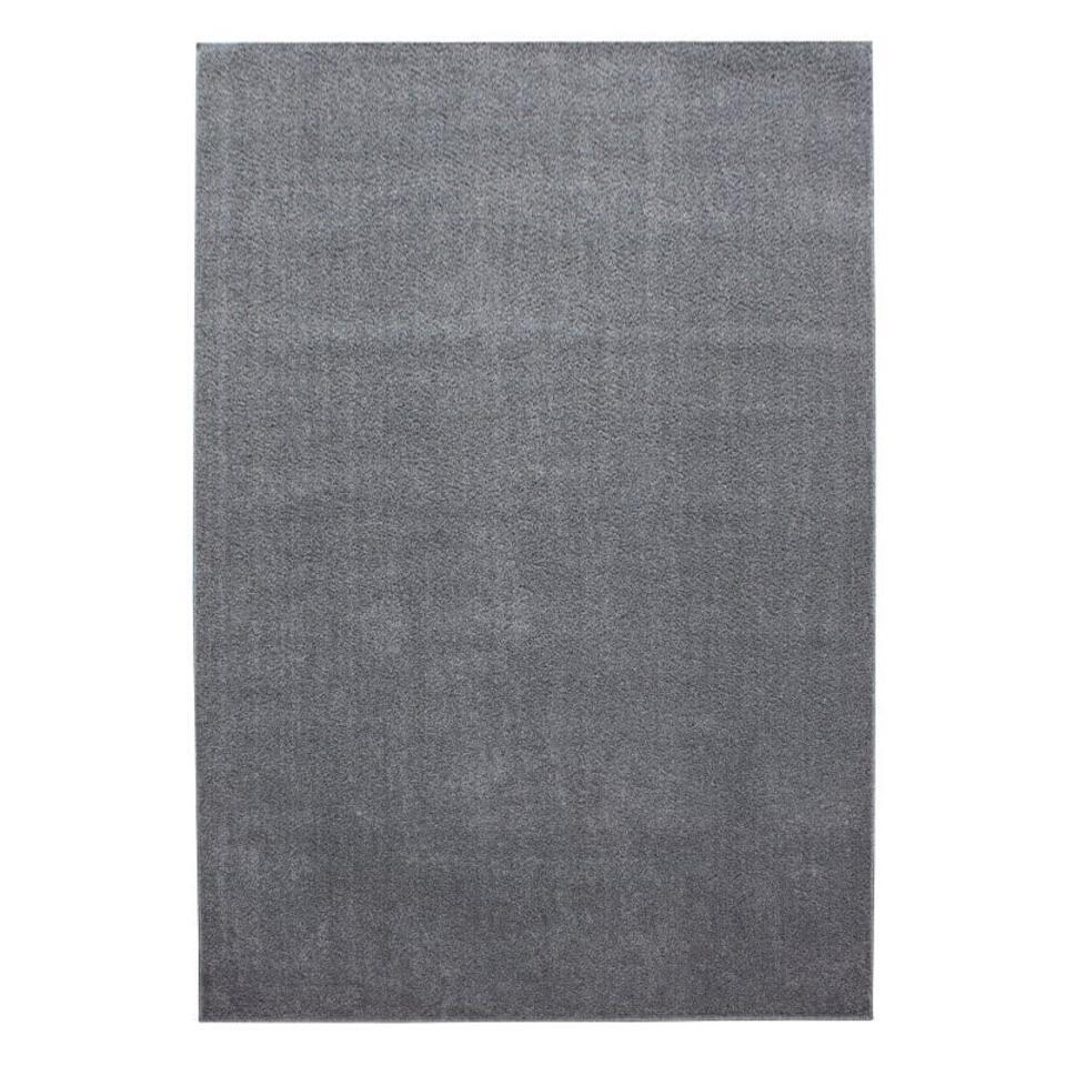 Basics Effen Vloerkleed Lichtgrijs Laagpolig – 200×290 CM