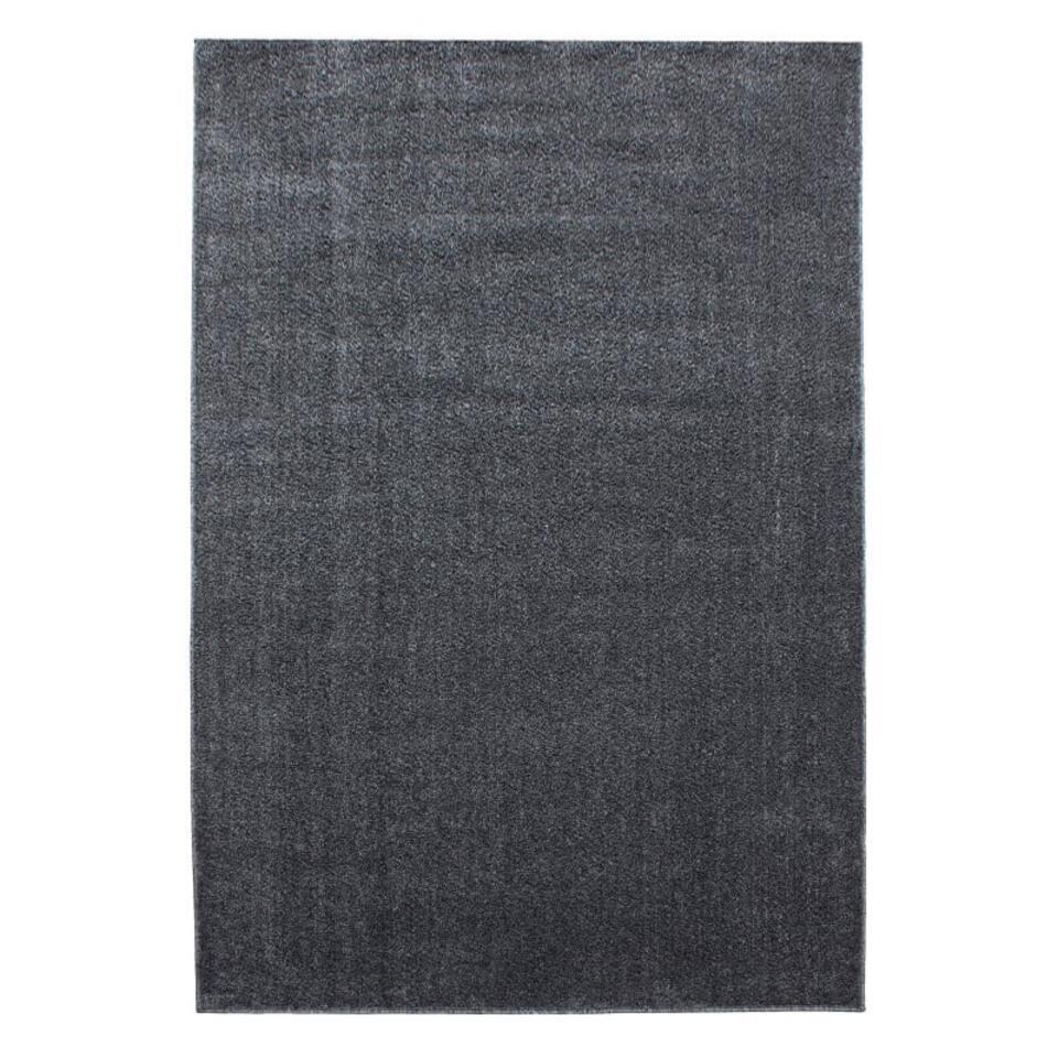 Basics Effen Vloerkleed Grijs Laagpolig – 160×230 CM