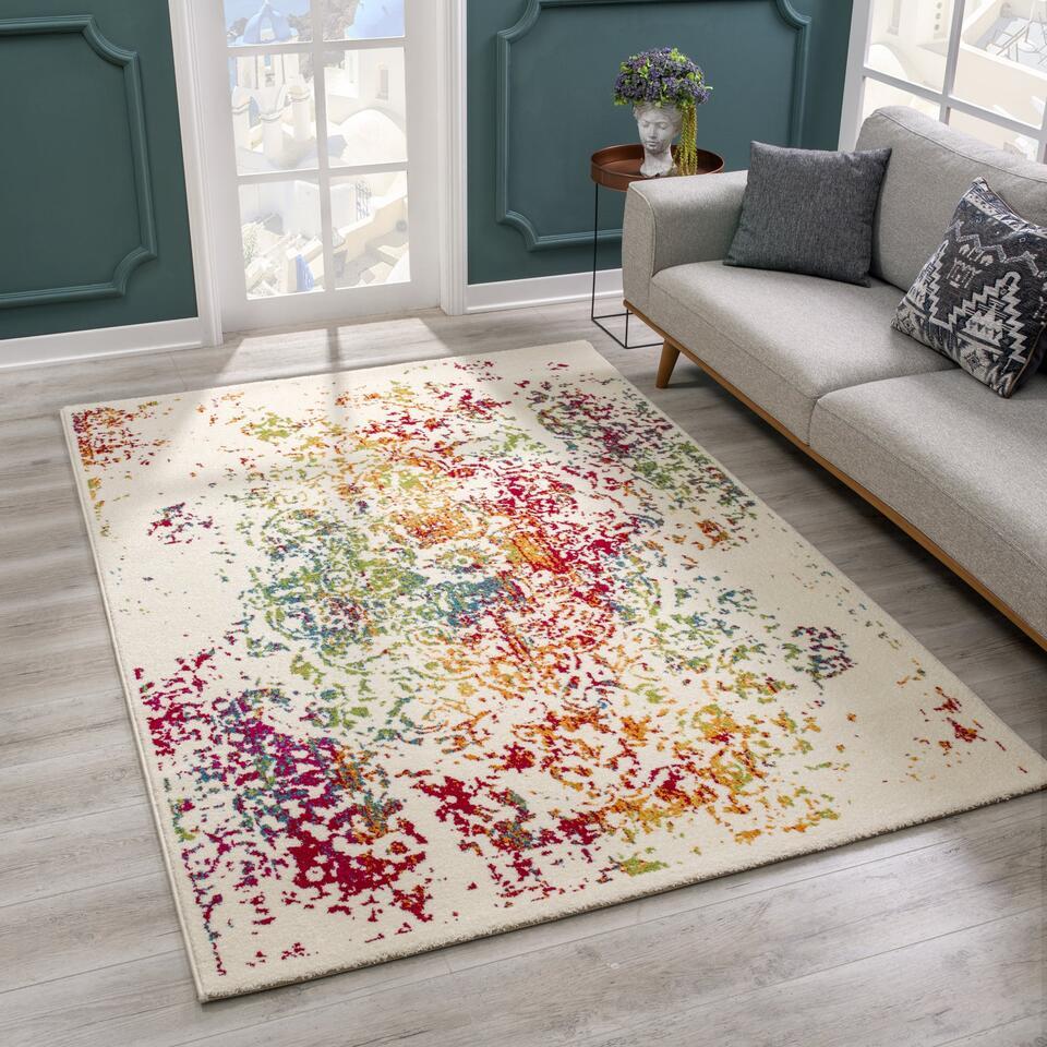 Vintage Michelangelo Vloerkleed Multi Laagpolig – 200×290 CM