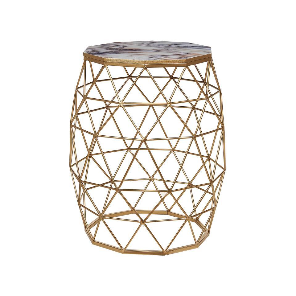 HALSEY – Bijzettafel – Goud – MDF