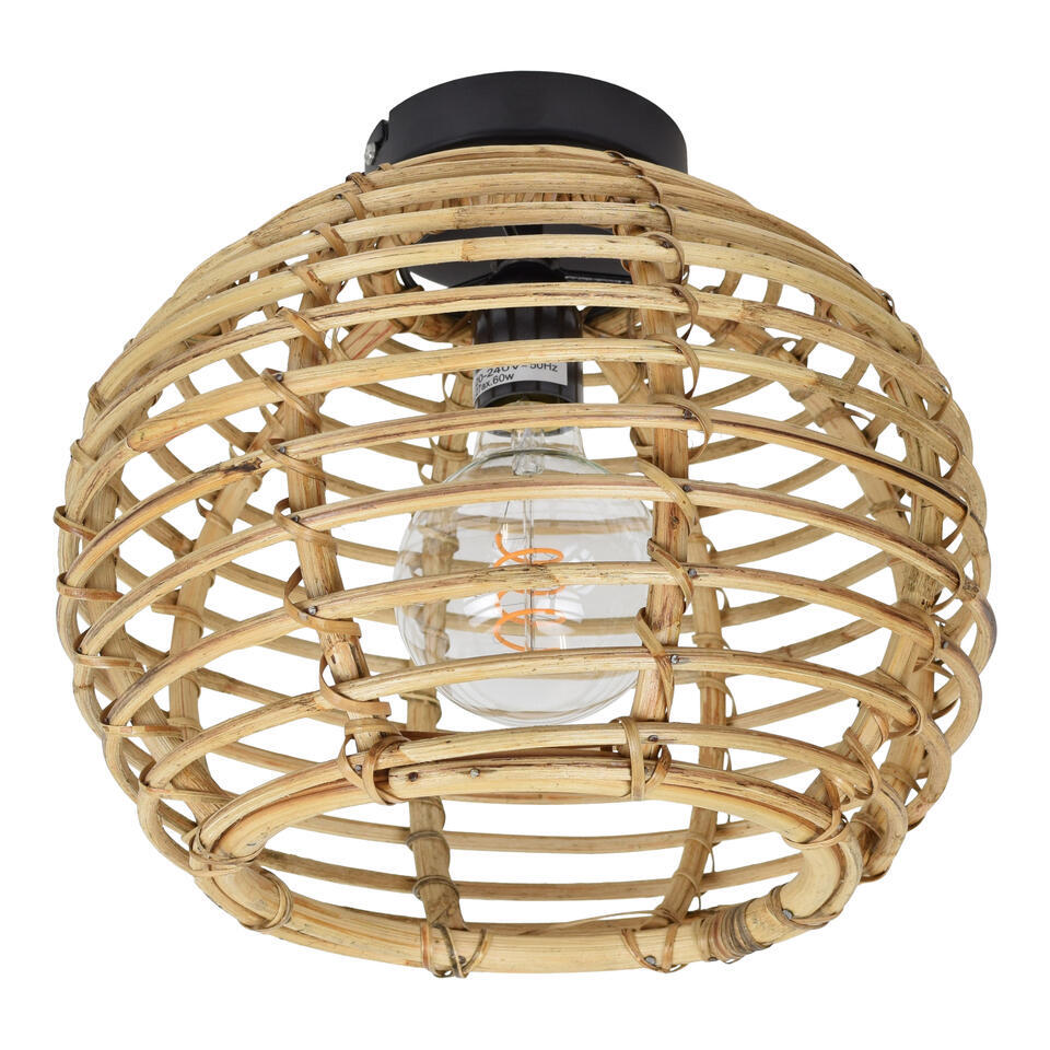 Urban Interiors – Plafondlamp – Bamboe large- Ø30