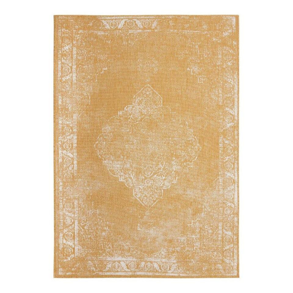 EVA Interior buitenkleed Sage geel/okergeel – 230 x 160 cm