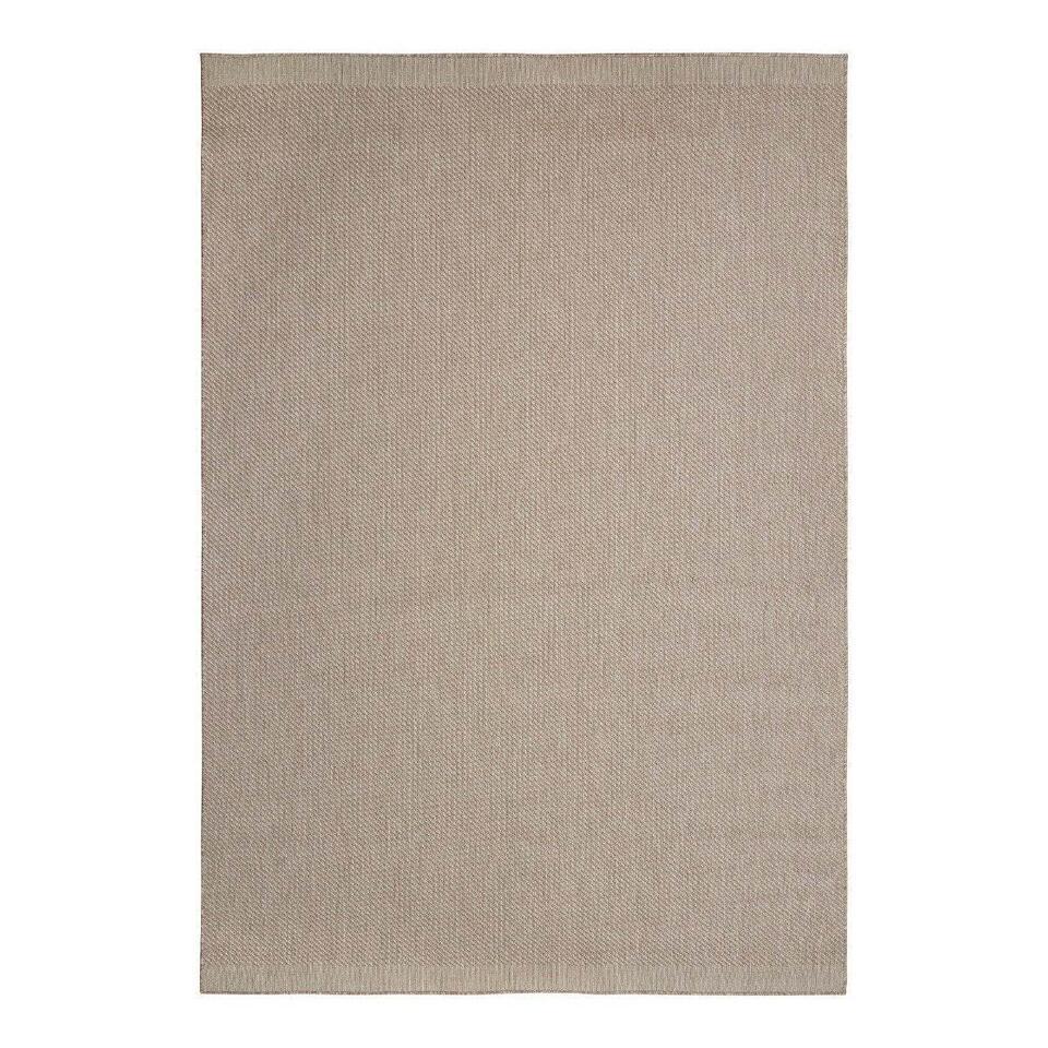 Eva Interior Buitenkleed Border Naturel/wit – 230 x 160 cm