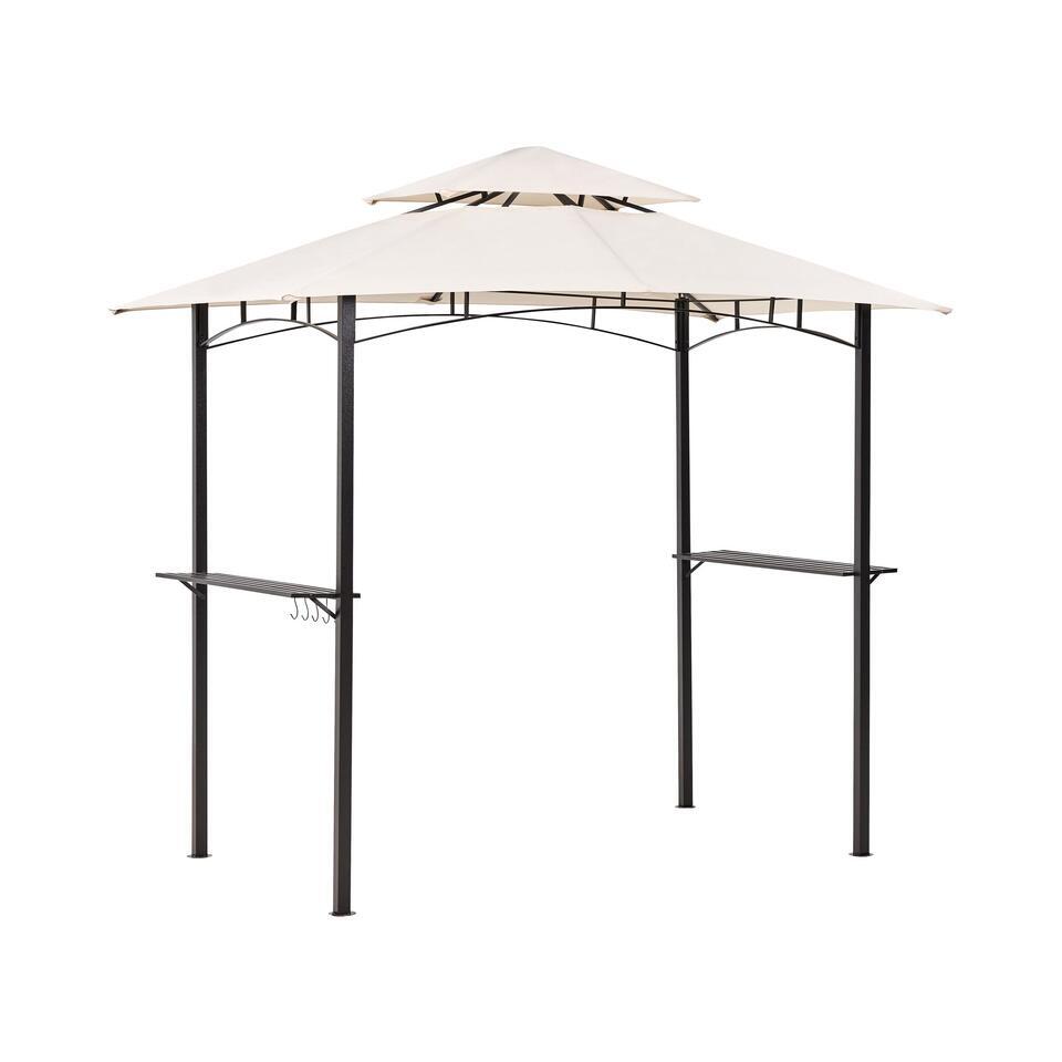 NARO – Tuinpaviljoen – Beige – Staal