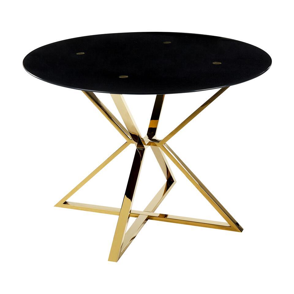 BOSCO – Eettafel – Zwart – Veiligheidsglas