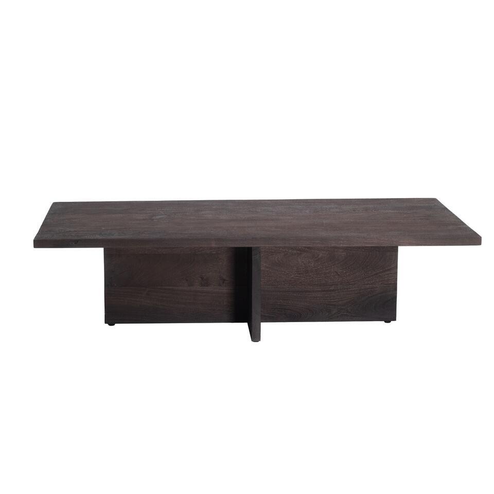 Salontafel Bruin 140cm – Mangohout – Urban/Chic – Tafel Maddox