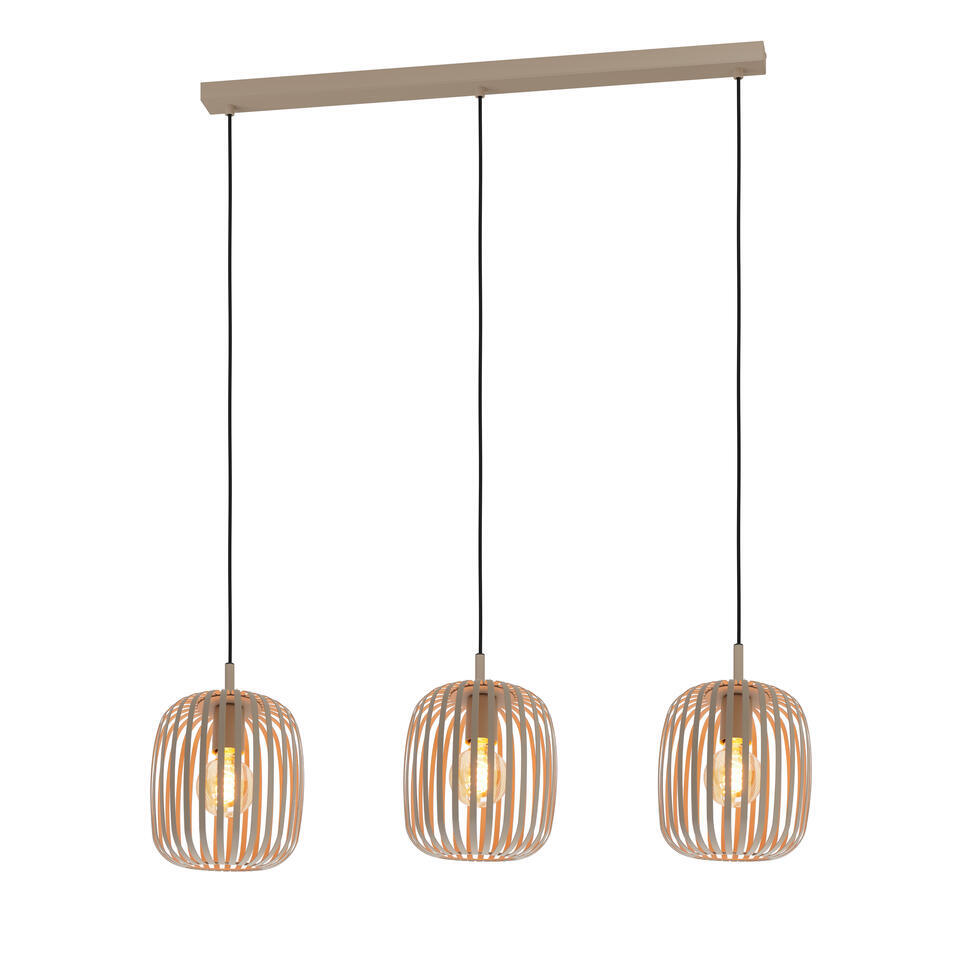 EGLORomazzinaHanglamp-E27-90cm-Zandkleur