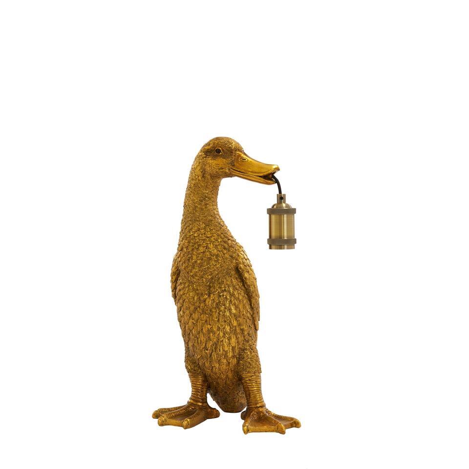 Tafellamp Duck – Brons – 23.5x23x48.5cm