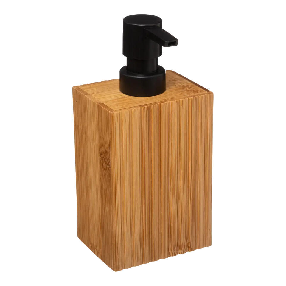 5Five Zeeppompje Bamboo – lichtbruin – 8 x 17 cm – 280 ml