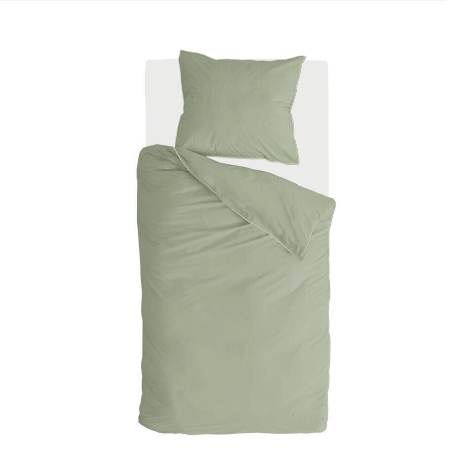 Walra – Dekbedovertrek Sweet Softy – 140×220 cm – Groen