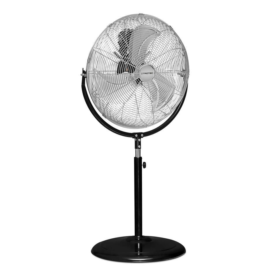 Trotec Statiefventilator TVM 18S zwart – 3 standen – 100W