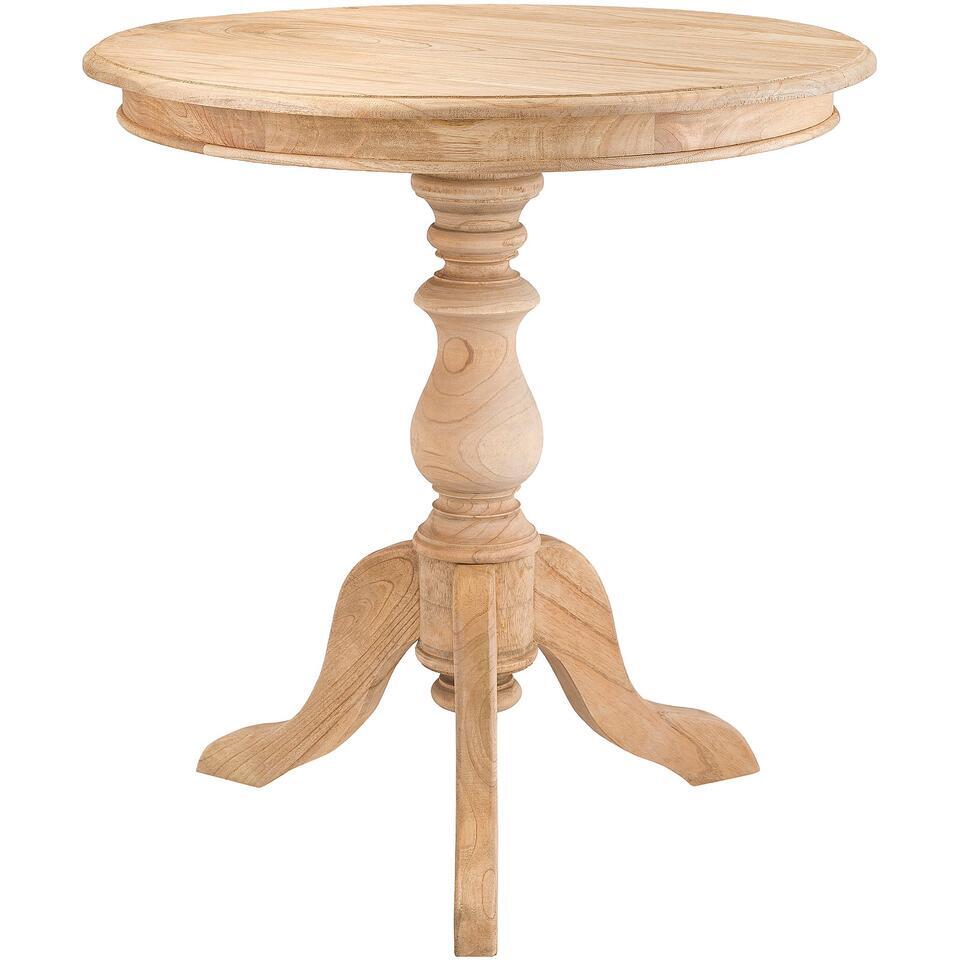 CLP Bijzettafel Wiva bruin Frame – Hout – natura