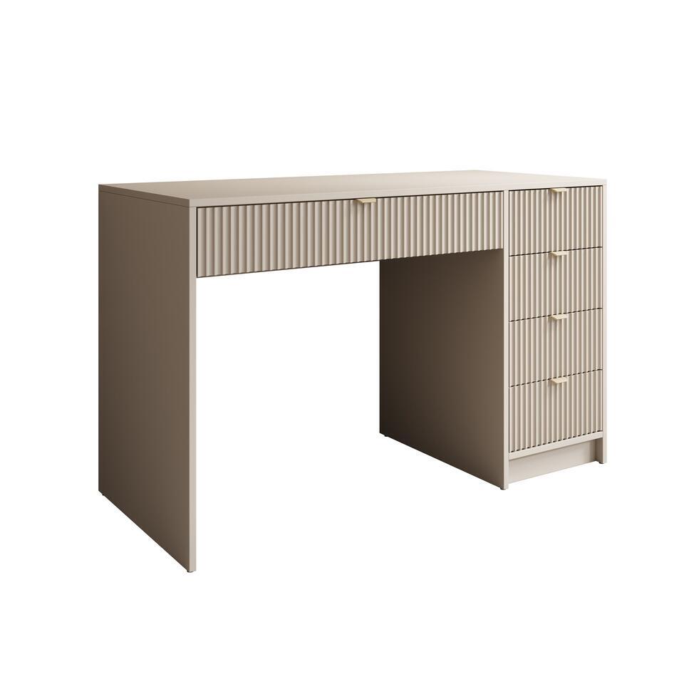 Meubella – Bureau Tavares – Beige – 120 cm