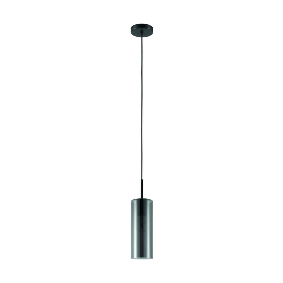 EGLO Keyns Hanglamp – E27 – Glas – Grijs