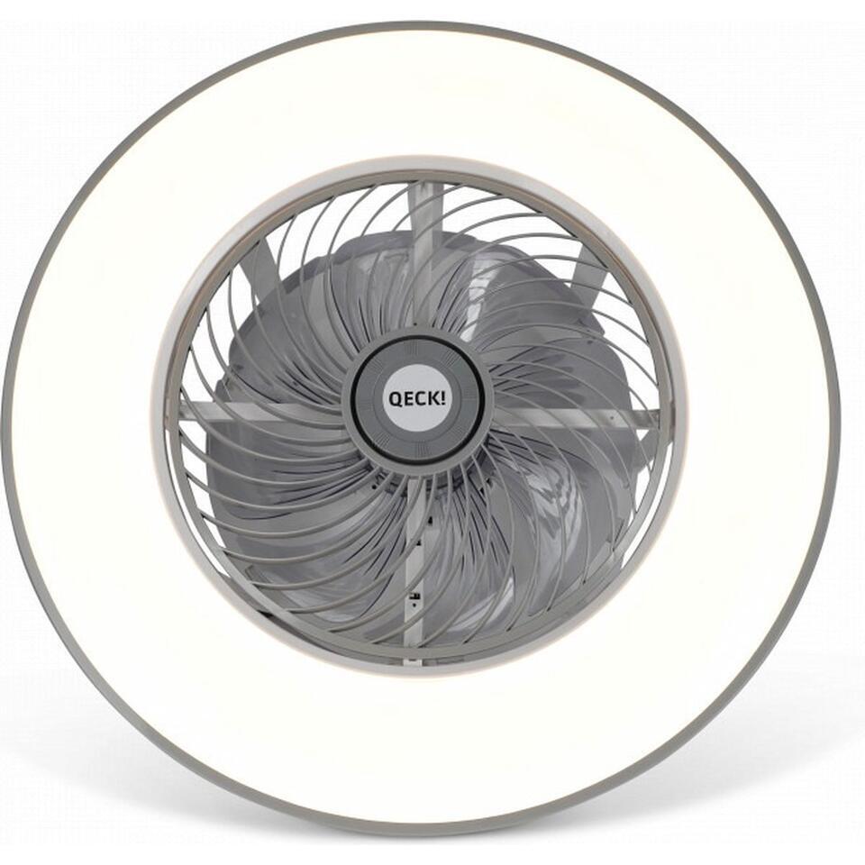 QECK Plafonventilator – Plafondventilator Afstandsbediening – Wit – Plafondlamp