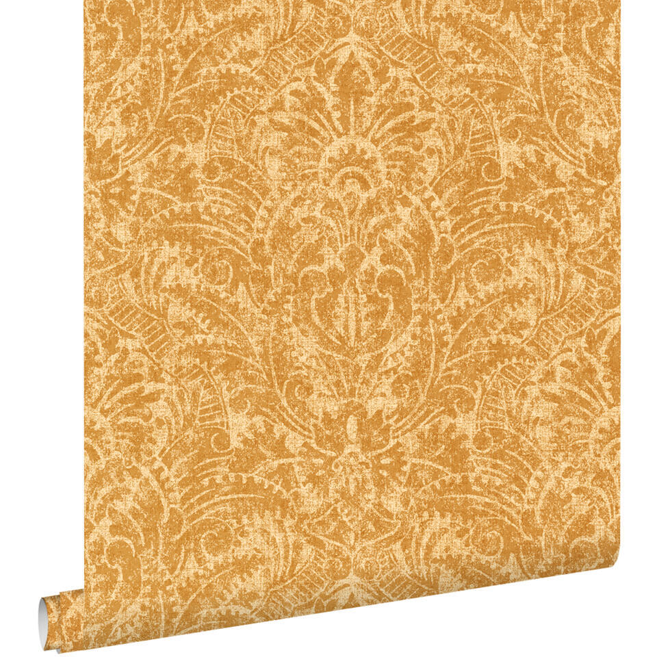 ESTAhome behang ornamenten terracotta – 50 x 900 cm