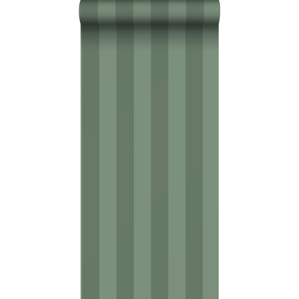 Sanders & Sanders behang strepen groen – 50 x 900 cm