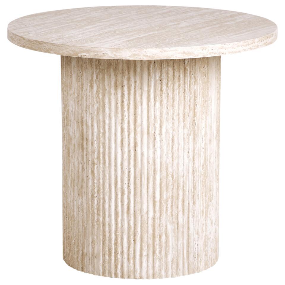 AMMON – Bijzettafel – Beige – MDF