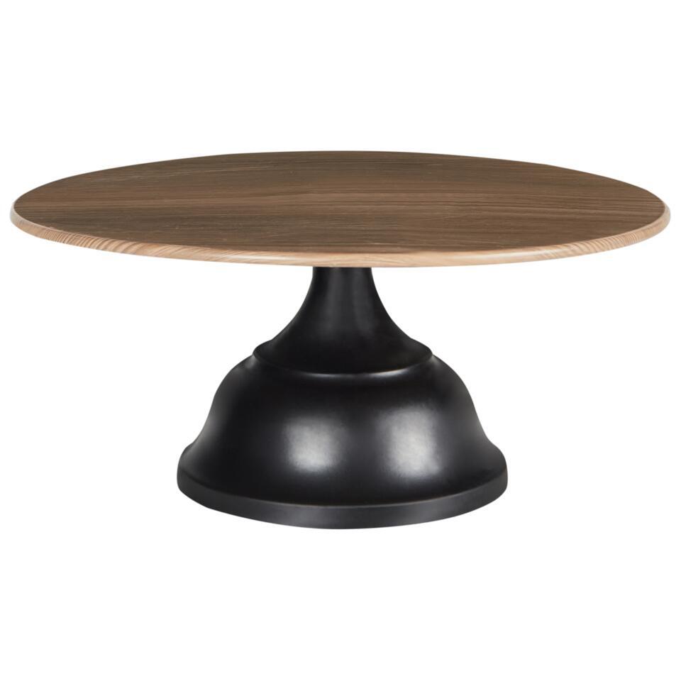 BRIOCHE – Gebaksstandaard – Zwart/Licht hout – IJzer/Hout