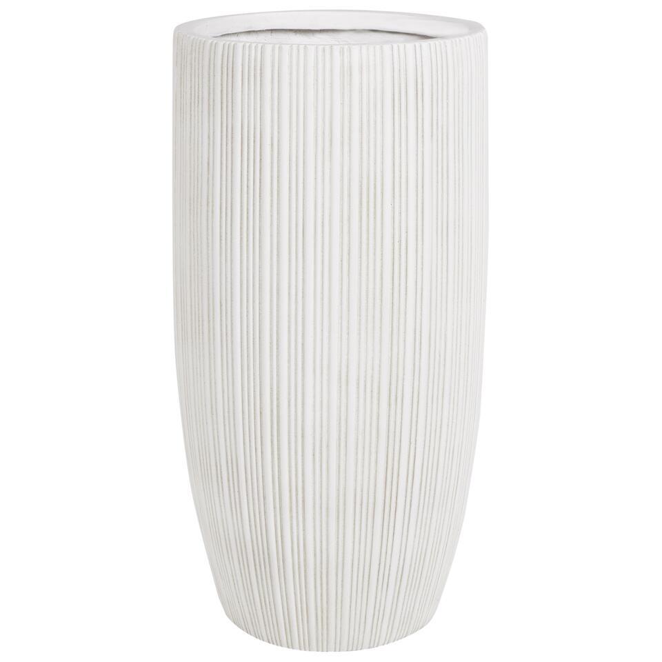 ZELKOVA – Bloempot – Lichtbeige – MgO